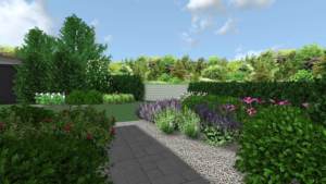 ogród naturalistyczny - ogród wiejski - barwny ogród