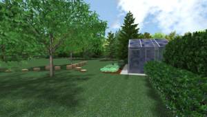 ogród naturalistyczny, projekt ogrodu Poznań, ogródek warzywny