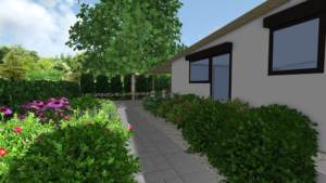 ogród naturalistyczny, kwiaty w ogrodzie, projekt ogrodu