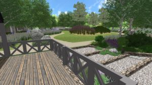 projekt ogrodu poznań, projekt ogrodu nad jeziorem, zagospodarowanie terenu zieleni Poznań