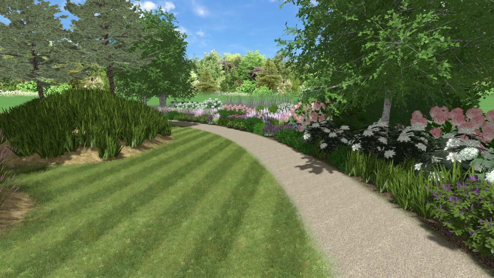 projekt ogrodu poznań, projekt ogrodu nad jeziorem, zagospodarowanie terenu zieleni Poznań