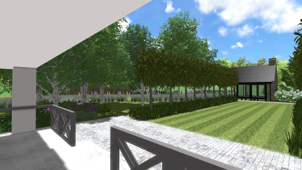 projekt ogrodu poznań, projekt ogrodu nad jeziorem, zagospodarowanie terenu zieleni Poznań