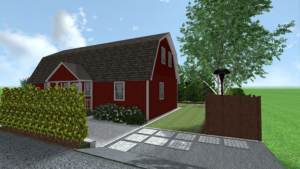 ogród naturalistyczny, projekt ogrodu w szwecji,zagospodarowanie terenu