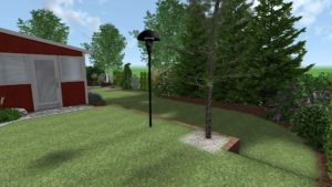 ogród naturalistyczny, projekt ogrodu w szwecji,zagospodarowanie terenu