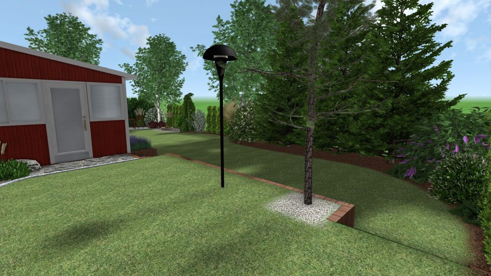ogród naturalistyczny, projekt ogrodu w szwecji,zagospodarowanie terenu