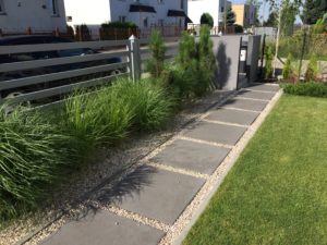 nowoczesny ogród Poznań, projekt ogrodu Poznań, projektowanie ogrodów Poznań