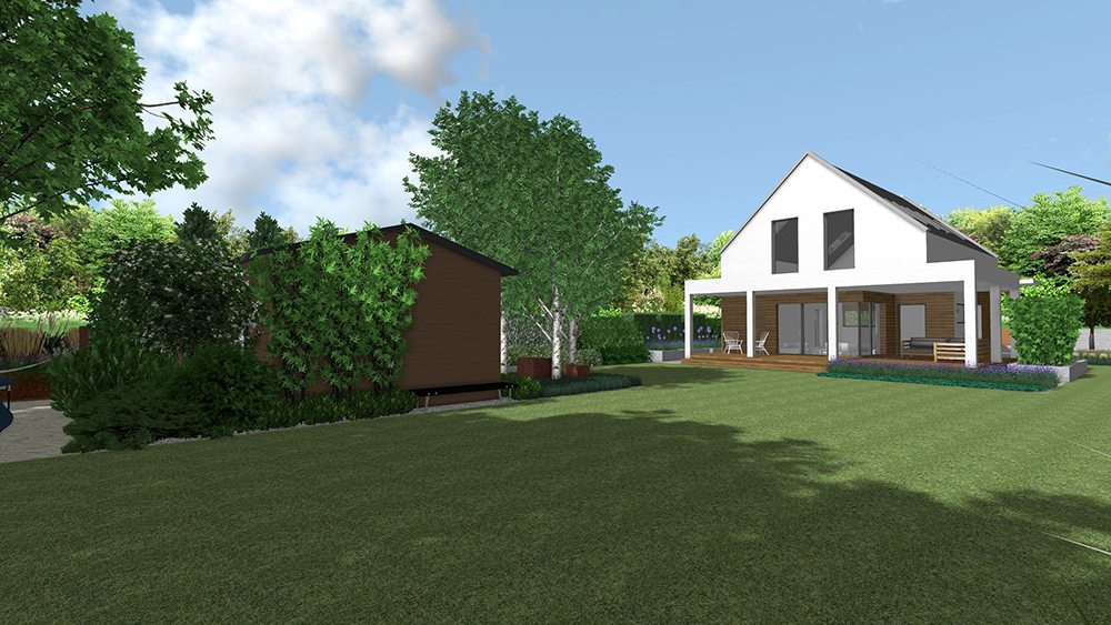 projekt ogrody nad morzem Darłowo Rockandflower studio rfstudio architektura krajobrazu