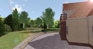 ogrody naturalistyczne - ogród na skarpie - duży ogród przydomowy