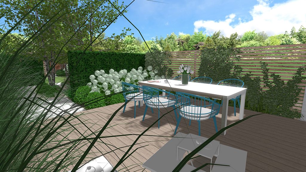 Projektowanie ogrodów Poznań, ogród skandynawski, ogrody nowowczesne