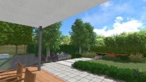 projekt ogrodu Poznań, nowoczesny ogród, architekt krajobrazu Poznań, projektowanie ogrodów