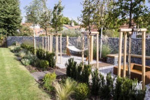 Nowoczesny ogród w Pradze, Rock&Flower studio