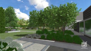 projekt nowoczesnego ogrodu, projektowanie ogrodów Poznań, architekt krajobrazu Poznań (1)