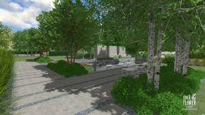 projekt nowoczesnego ogrodu, projektowanie ogrodów Poznań, architekt krajobrazu Poznań (1)