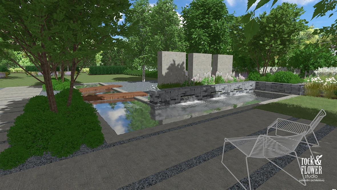 projekt nowoczesnego ogrodu, projektowanie ogrodów Poznań, architekt krajobrazu Poznań (1)