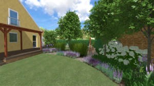 projekt ogrodu rodzinnego Poznań, projektowanie ogrodów Poznań, ogrodowe projekty Poznan, architekt krajobrazu Poznań (7)