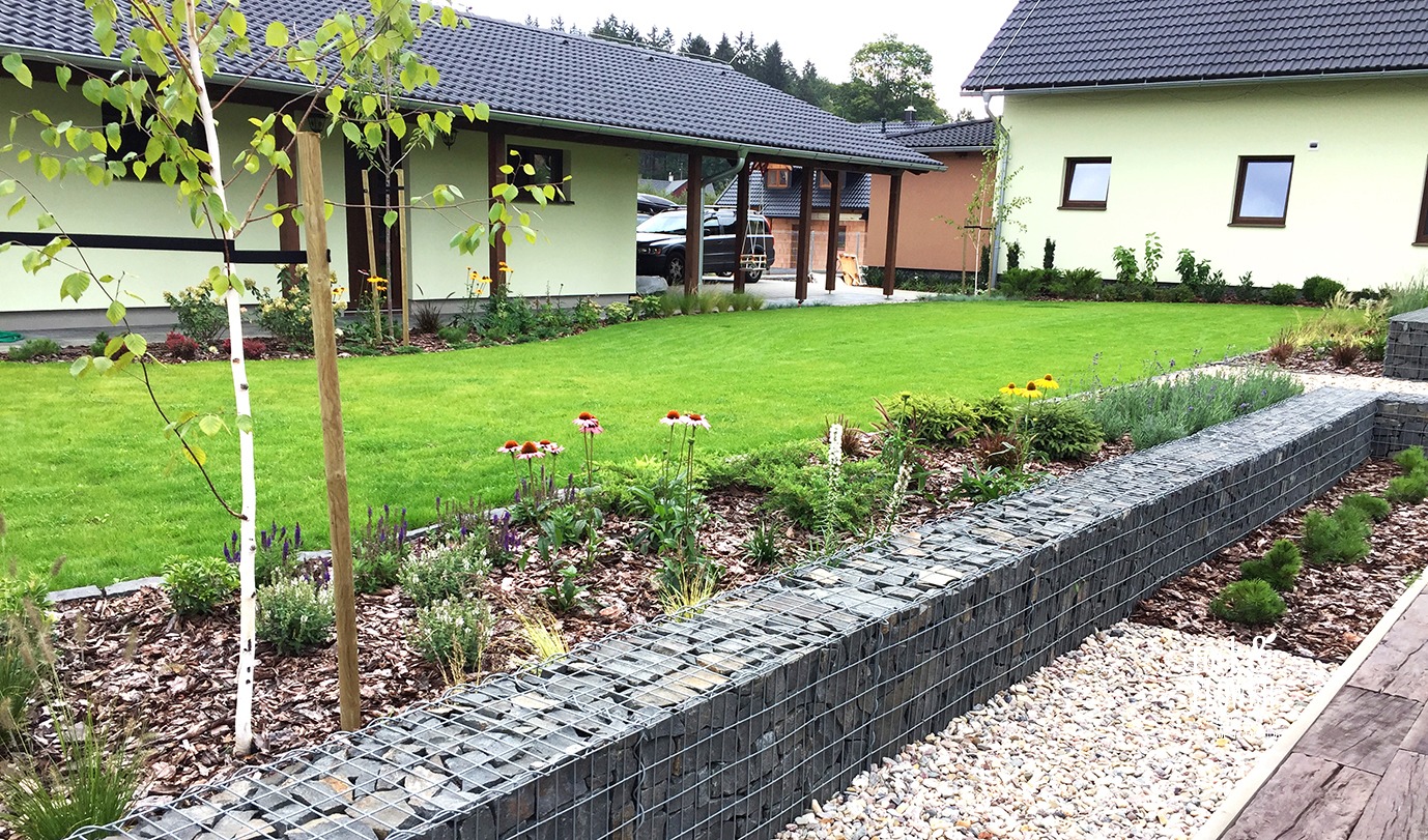 realizacje ogrodów Poznań, ogrody Poznań, Architektura krajobrazu poznań, firma ogrodniczna poznań, gabion poznań (1)