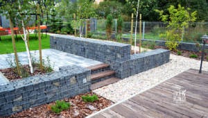realizacje ogrodów Poznań, ogrody Poznań, Architektura krajobrazu poznań, firma ogrodniczna poznań, gabion poznań (1)