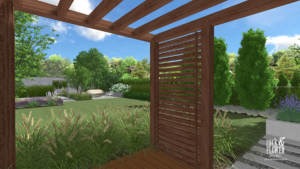 projektowanie ogrodów Poznań, nowoczesne ogrody Poznań, projektowanie nowoczesnych ogrodów w Poznaniu, altana ogrodowa, architektura krajobrazu, nowoczesne projektowanie ogrodów (14)