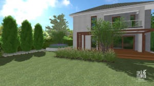 projektowanie ogrodów Poznań, nowoczesne ogrody Poznań, projektowanie nowoczesnych ogrodów w Poznaniu, altana ogrodowa, architektura krajobrazu, nowoczesne projektowanie ogrodów (14)