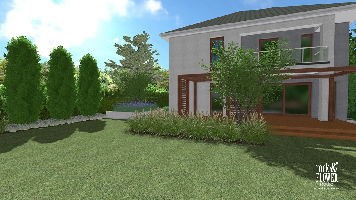 projektowanie ogrodów Poznań, nowoczesne ogrody Poznań, projektowanie nowoczesnych ogrodów w Poznaniu, altana ogrodowa, architektura krajobrazu, nowoczesne projektowanie ogrodów (14)