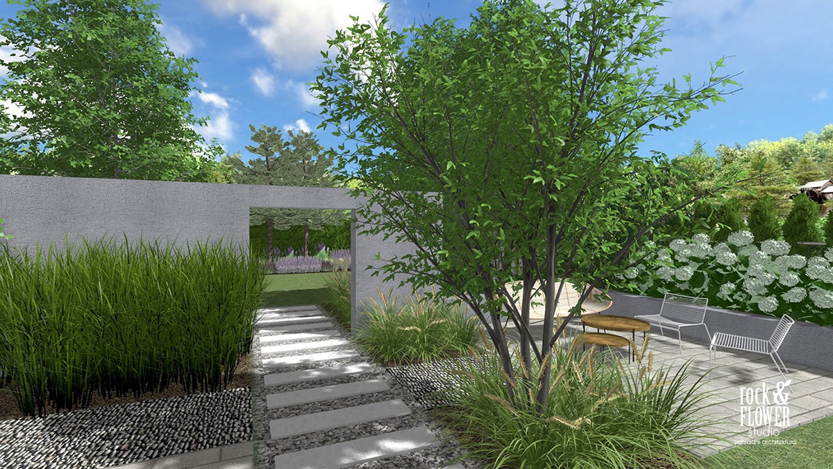 projektowanie ogrodów Poznań, nowoczesne ogrody Poznań, projektowanie nowoczesnych ogrodów w Poznaniu, altana ogrodowa, architektura krajobrazu, nowoczesne projektowanie ogrodów (14)