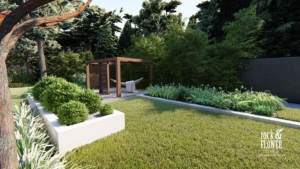 projekty ogrodów Poznań, projektant ogrodów Poznań, projekt ogrodu