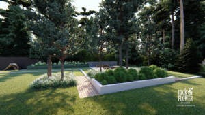 projekty ogrodów Poznań, projektant ogrodów Poznań, projekt ogrodu