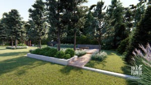 projekty ogrodów Poznań, projektant ogrodów Poznań, projekt ogrodu