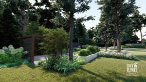 projekty ogrodów Poznań, projektant ogrodów Poznań, projekt ogrodu