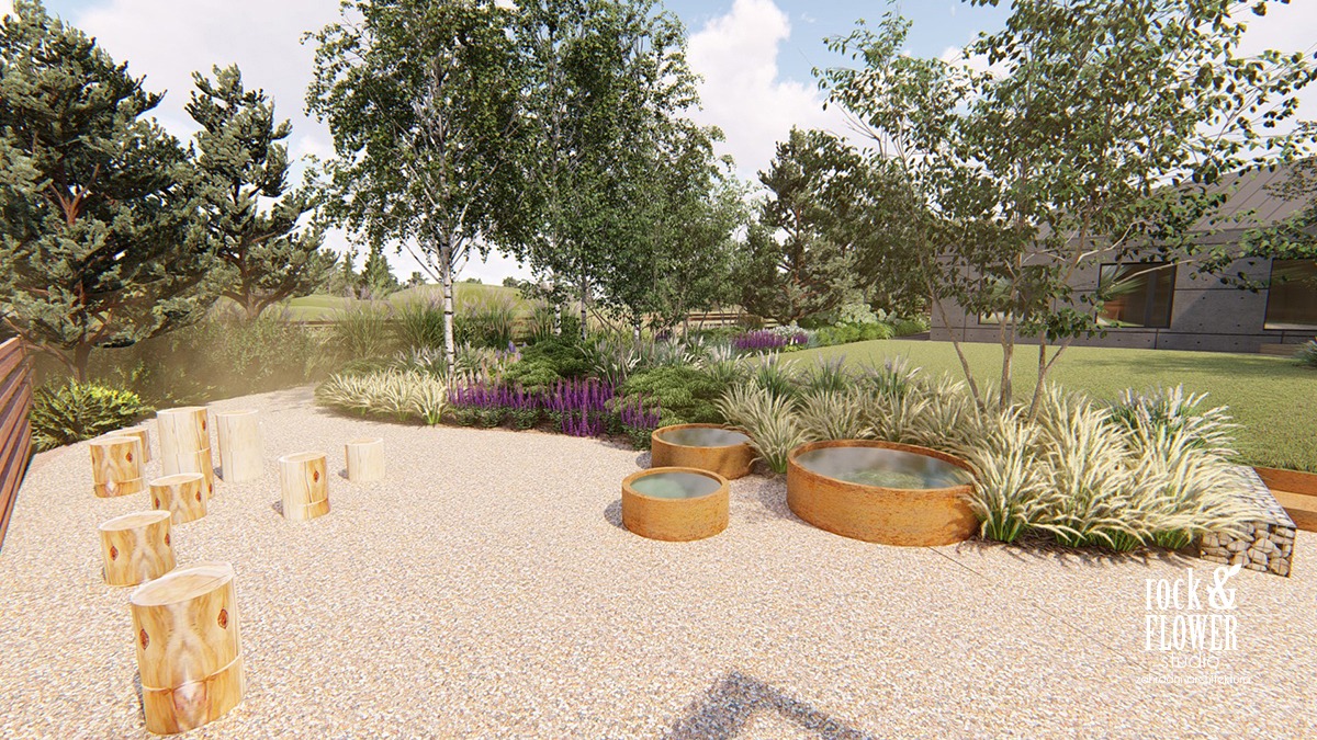 architekt krajobrazu Poznań, nowoczesny projekty ogrodów Poznań