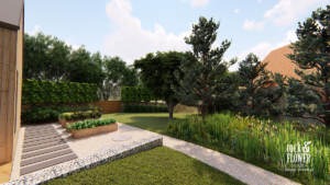 architekt krajobrazu Poznań, nowoczesny projekty ogrodów Poznań