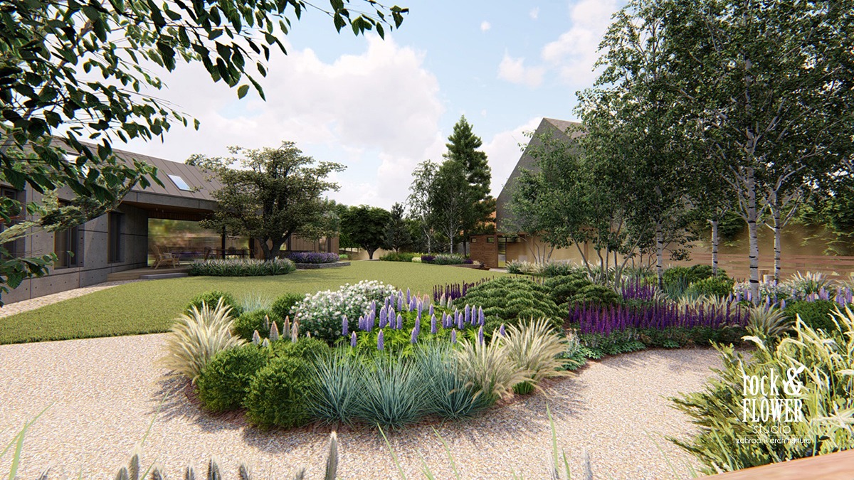 architekt krajobrazu Poznań, nowoczesny projekty ogrodów Poznań