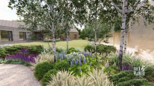 architekt krajobrazu Poznań, nowoczesny projekty ogrodów Poznań