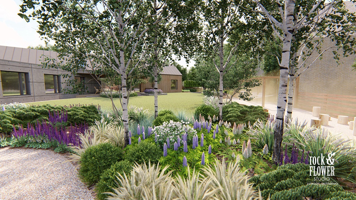 architekt krajobrazu Poznań, nowoczesny projekty ogrodów Poznań