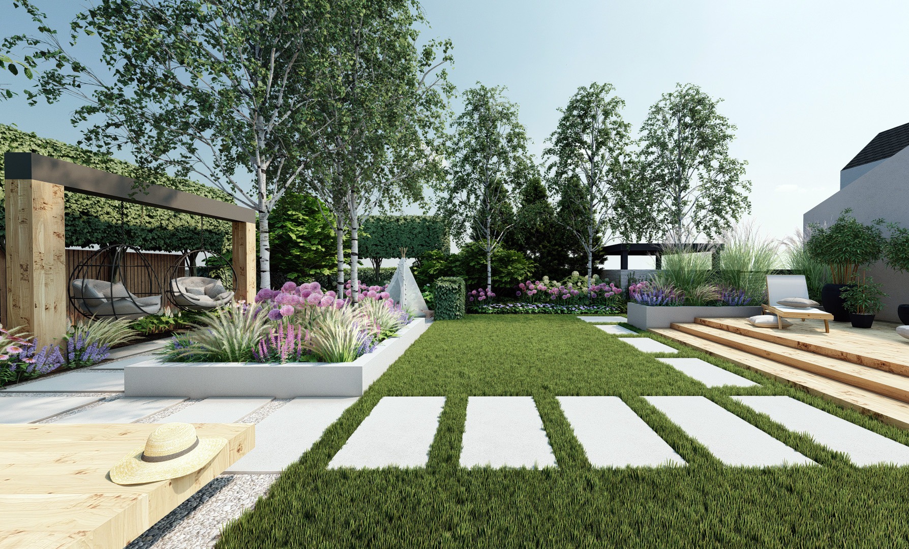 ogród przyjazny rodzinie