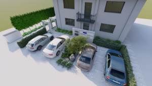 projekt zieleni przy zakładzie diagnostyki medycznej w Poznaniu