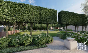 ogród francuski w Międzychodzie