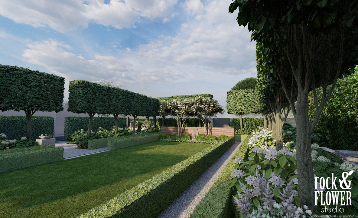 ogród francuski w Międzychodzie