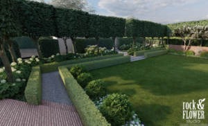 ogród francuski w Międzychodzie