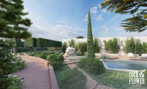 ogród francuski w Międzychodzie