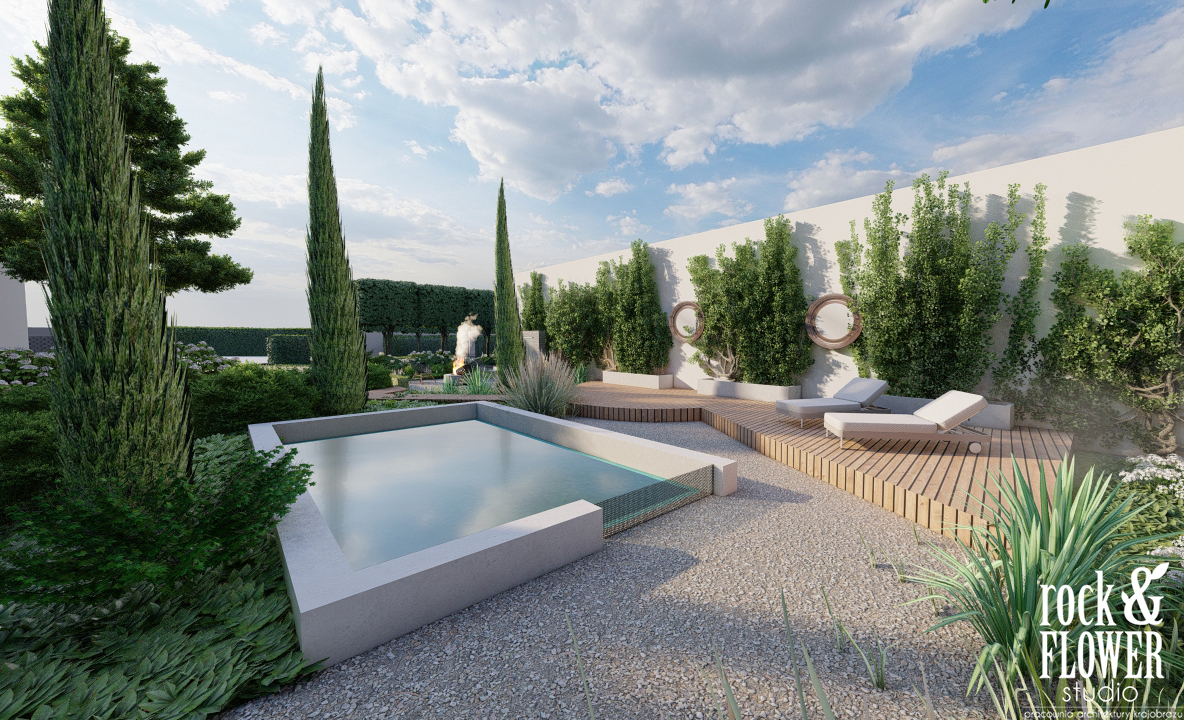 ogród francuski w Międzychodzie