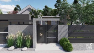 nowoczesny ogród z klasą