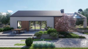 nowoczesny ogród z klasą