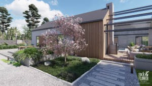 nowoczesny ogród z klasą