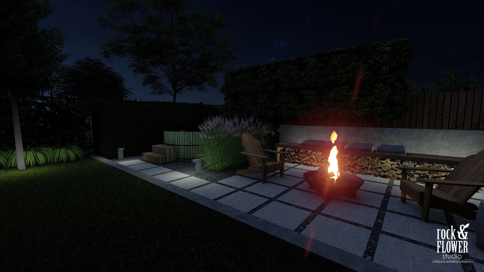 ogród wielu atrakcji