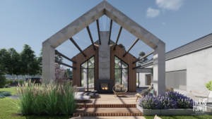 nowoczesny ogród z klasą