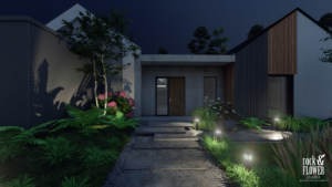 nowoczesny ogród z klasą