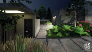 nowoczesny ogród z klasą