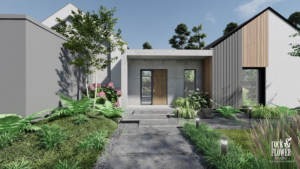 nowoczesny ogród z klasą