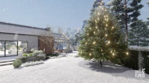 nowoczesny ogród z klasą